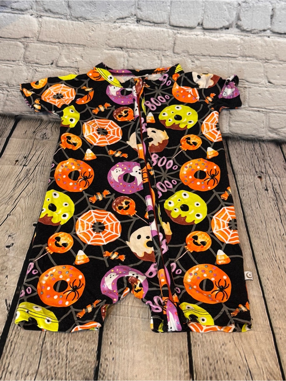 Snuggle Bums Halloween Donuts Bamboo Shortie